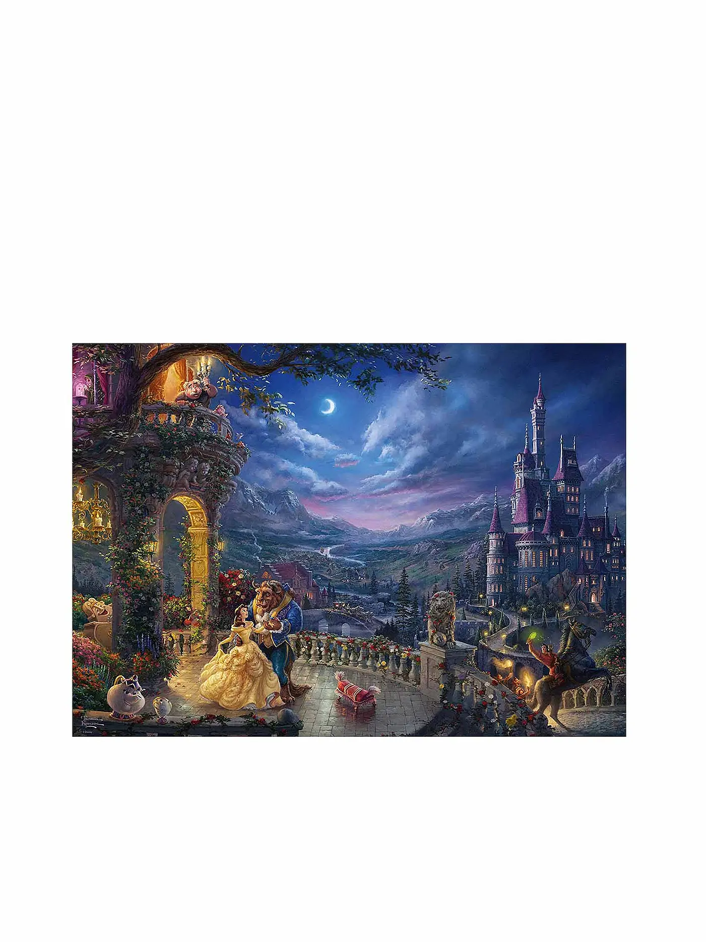 SCHMIDT-SPIELE | Puzzle - Walt Disney - Die Schöne und das Biest (1000 Teile) | 